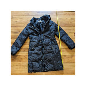 Michael kors down winter jacket, coat, parka, puffer, quilted long zipper snaps